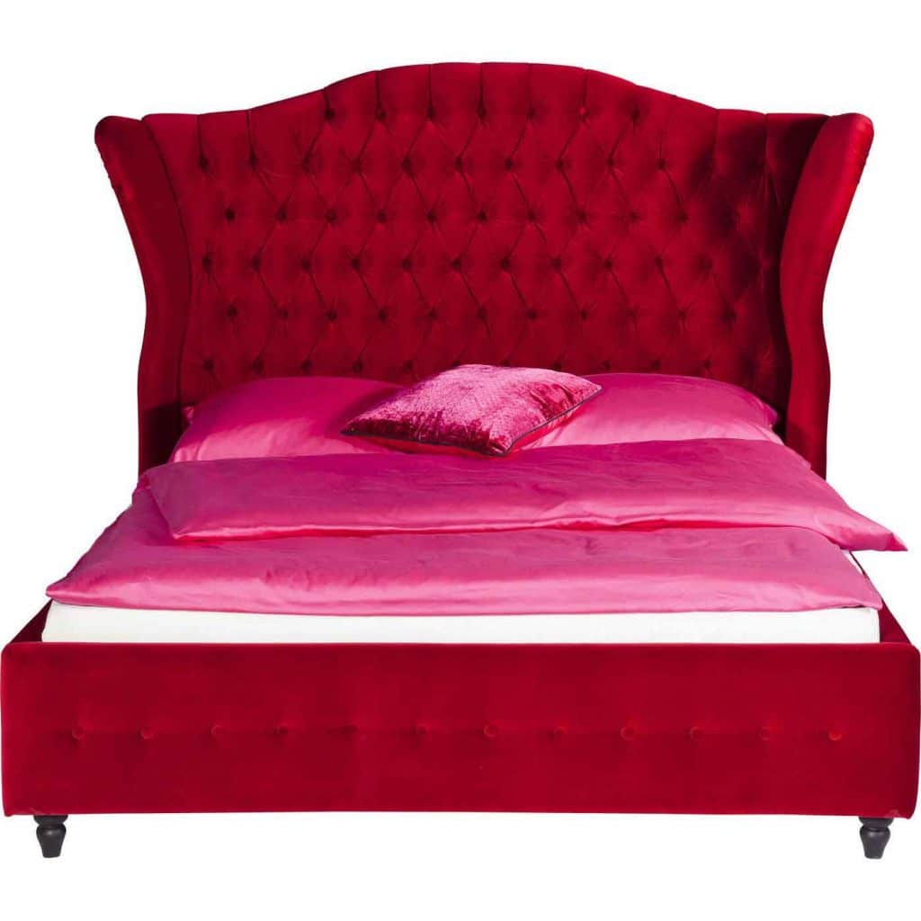 Sengeramme i velour